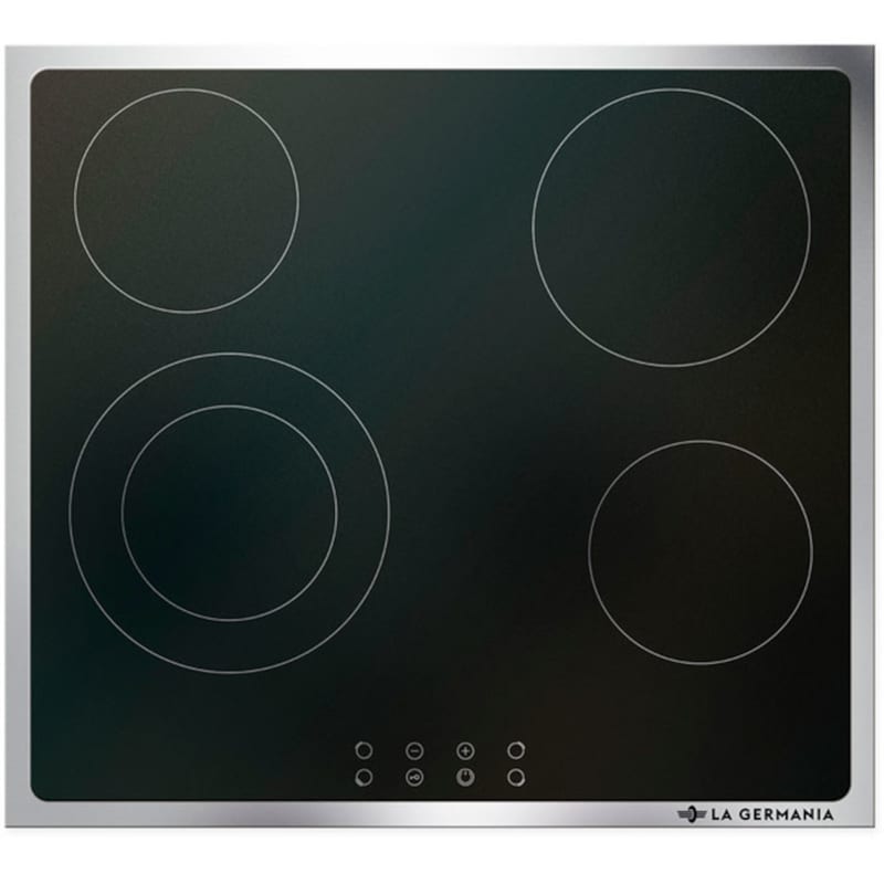 Κεραμική Εστία LA GERMANIA P604VM1LAGGNX 58 cm Μαύρο