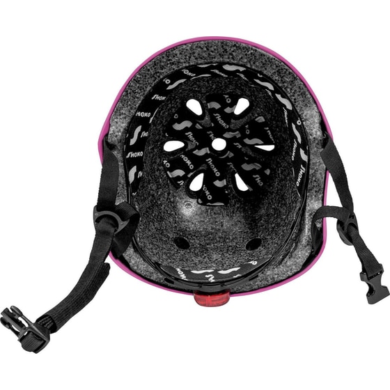 Παιδικό Κράνος SHOKO με Φως Bubble BlushMedium (51-54 cm) - Ροζ με Σχέδιο image 5