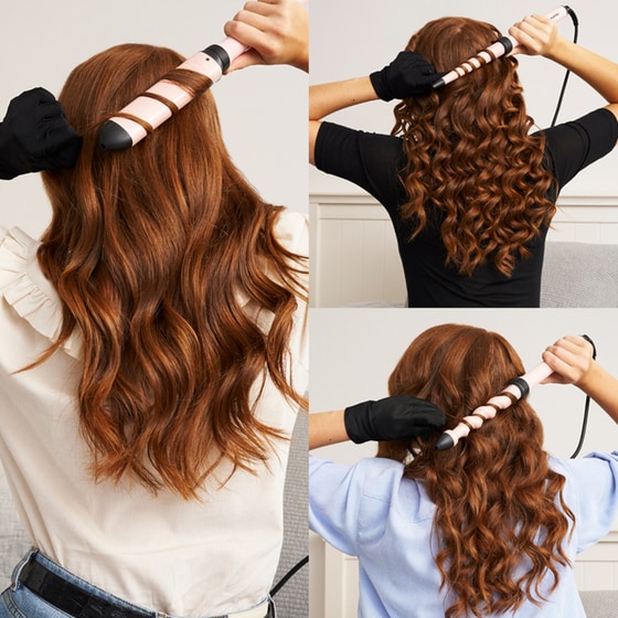 Multi Styler Ψαλίδι Μαλλιών BABYLISS Curl & Wave Trio MS750E 58 W Ροζ image 6