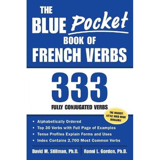 The Blue Pocket Book of French Verbs image 0