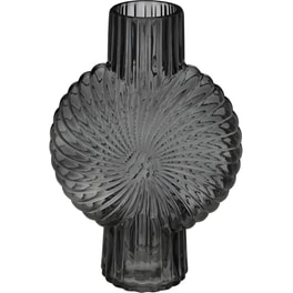 Διακοσμητικό Βάζo Spitishop Γυάλινο 10.5x32cm - Μαύρο