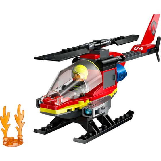 LEGO® City Fire Rescue Helicopter (60411) image 9