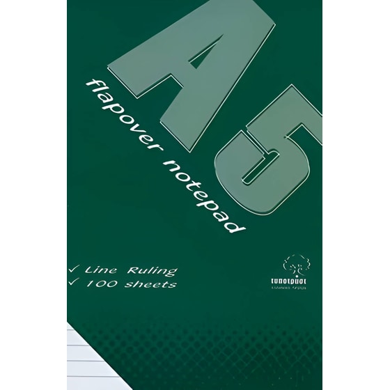 Μπλοκ TYPOTRUST Α5 Πράσινο (1 Τεμάχιο) image 0