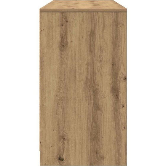 Γραφείο VidaXL από Επεξεργασμένο Ξύλο 120x42x76 cm - Artisan Δρυς image 4