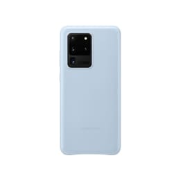 Θήκη Samsung Galaxy S20 Ultra - Leather Cover Μπλε