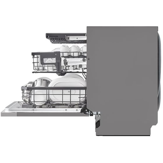 LG DB476TXS 14 Σερβίτσια με WiFi Πλήρως Εντοιχιζόμενο Πλυντήριο Πιάτων image 11