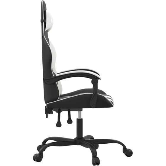 Καρέκλα Gaming VIDAXL 349596 από Τεχνητό Δέρμα - Μαύρο image 2