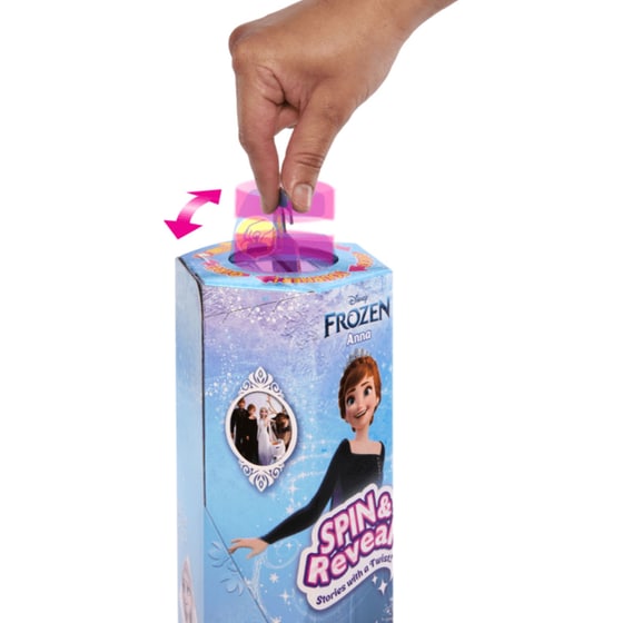 Κούκλα Frozen Spin & Reveal - Άννα image 1