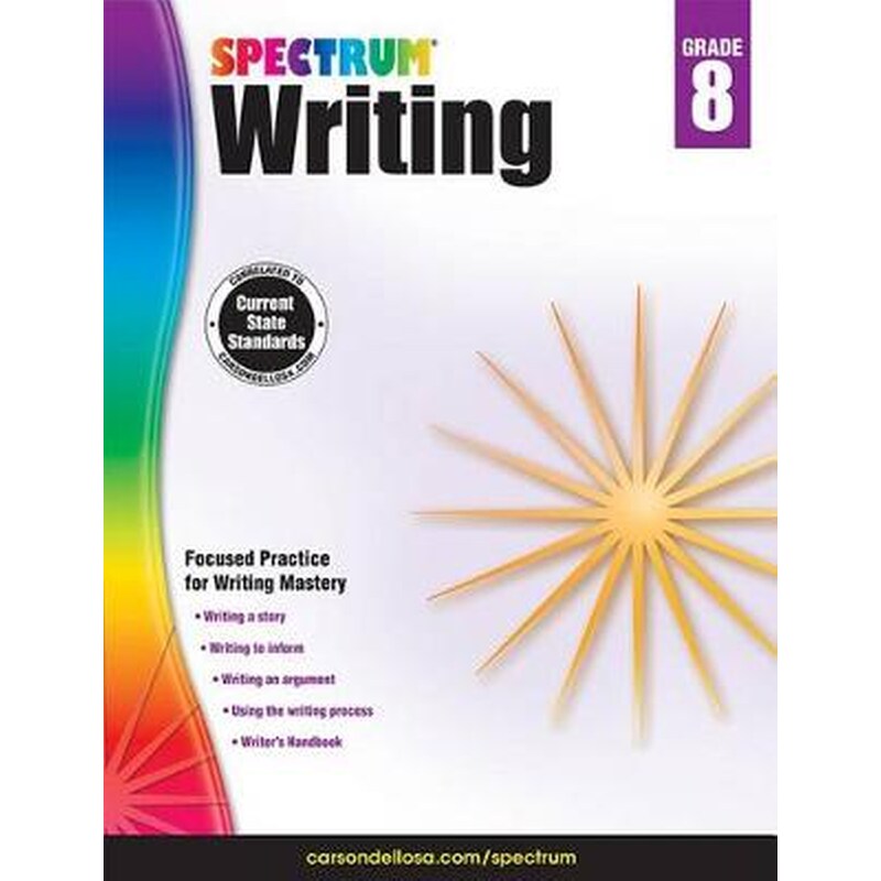 Spectrum Writing, Grade 8