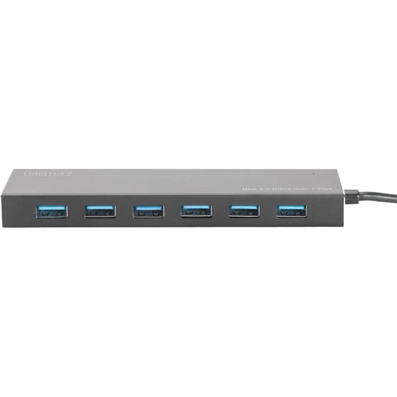 Digitus DA-70241-1 USB Hub 7-Port USB 3.0 συμβατό με USB-A image 1