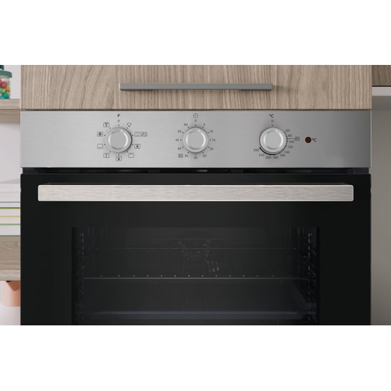 INDESIT IO K38H X 71 Lt Inox Εντοιχιζόμενος Φούρνος Άνω Πάγκου image 6