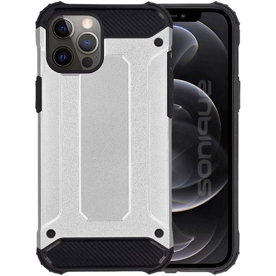 Θήκη Apple iPhone 12 Pro Max - Sonique Heavy Armor - Ασημί image 0