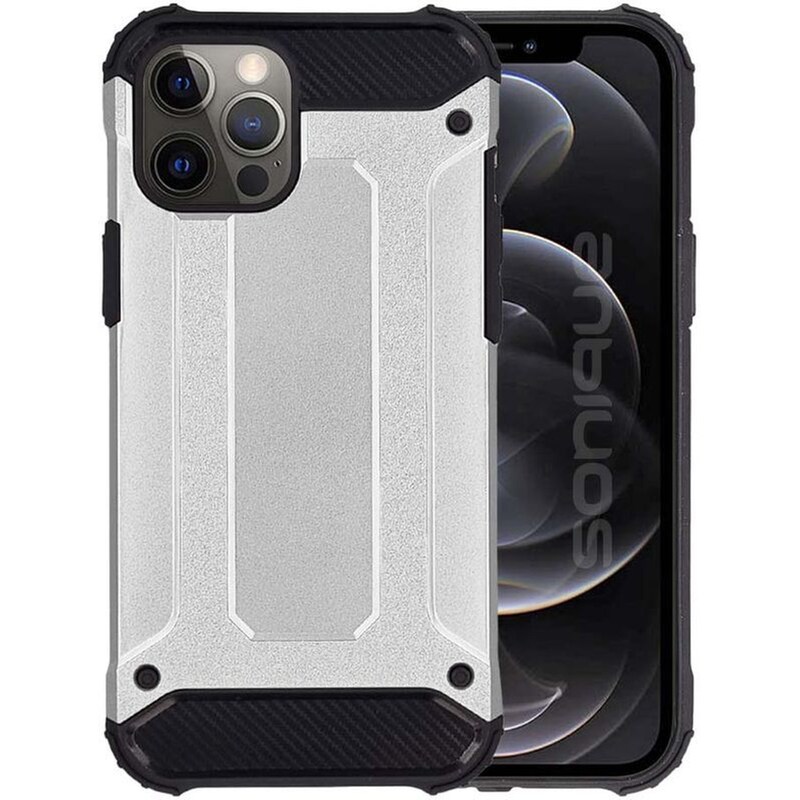 Θήκη Apple iPhone 12 Pro Max - Sonique Heavy Armor - Ασημί