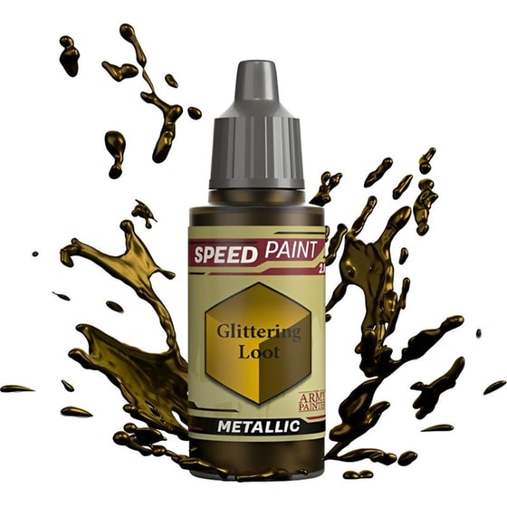 The Army Painter - Speedpaint Metallic Glittering Loot Χρώμα Μοντελισμού (18ml) image 0