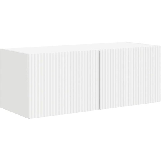 Έπιπλο Τηλεόρασης VidaXL Επιτοίχιο 2 τμχ 78,5 x 31 x 29,5 cm - Λευκό image 3