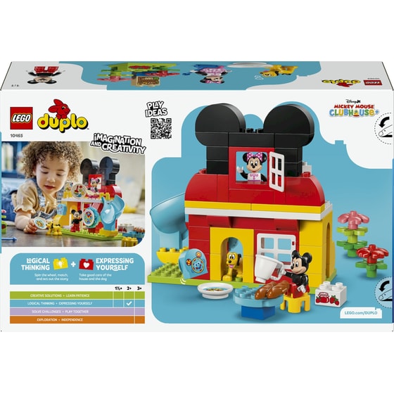 LEGO® DUPLO® Disney Η Λέσχη του Μίκυ με τη Μίνι & τον Πλούτο (10465) image 3
