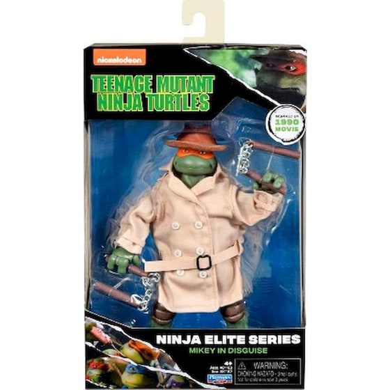 Φιγούρα Δράσης PLAYMATES Teenage Mutant Ninja Turtles Mikey In Disguise 15 cm image 0