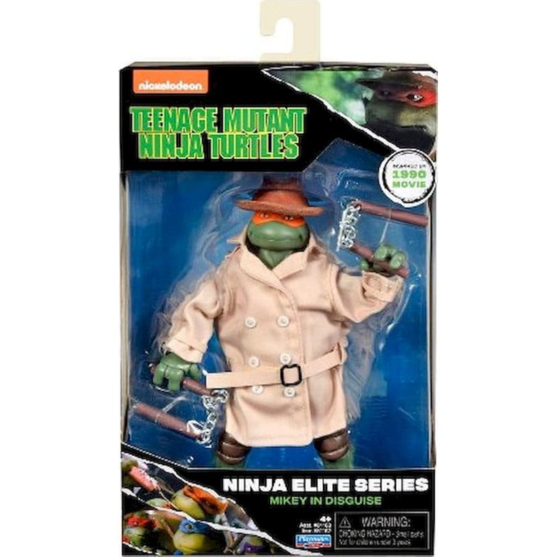 PLAYMATES Φιγούρα Δράσης PLAYMATES Teenage Mutant Ninja Turtles Mikey In Disguise 15 cm