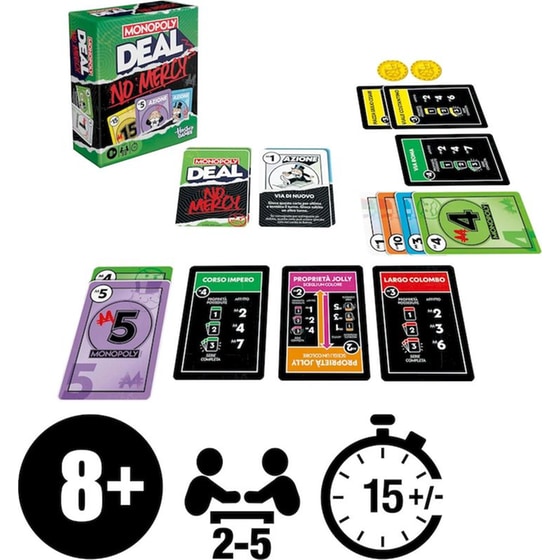 Επιτραπέζιο Παιχνίδι Monopoly Deal No Mercy image 2