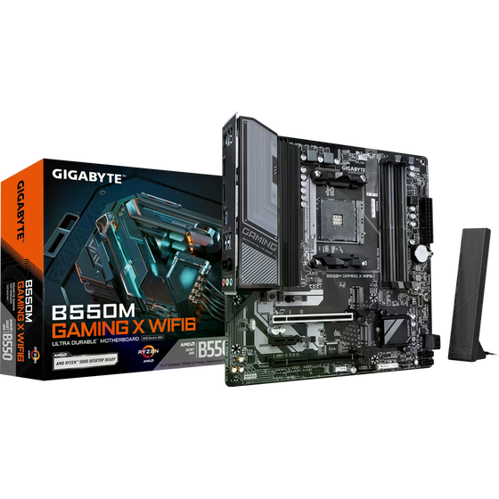 Μητρική Gigabyte Gaming X WIFI6 B550 με AMD AM4 Socket MATX image 0