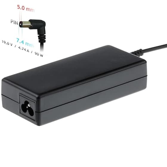 Φορτιστής Laptop για Hp - Akyga Ak-nd-04 19V/4.74A 90W - Black image 0