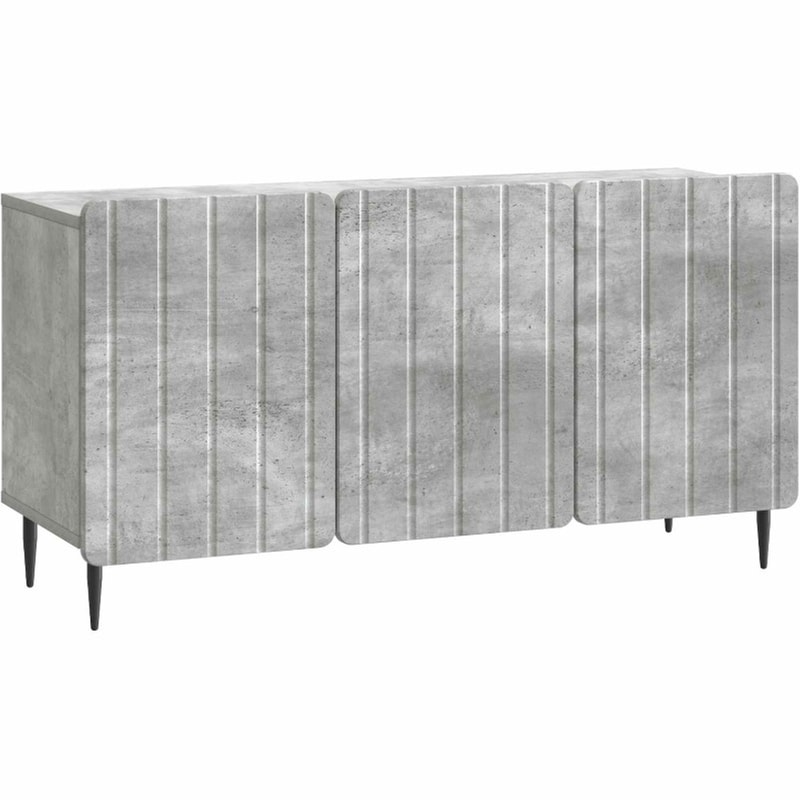 Έπιπλο Τηλεόρασης VidaXL 99x34.5x52 cm - Γκρι Σκυροδέματος