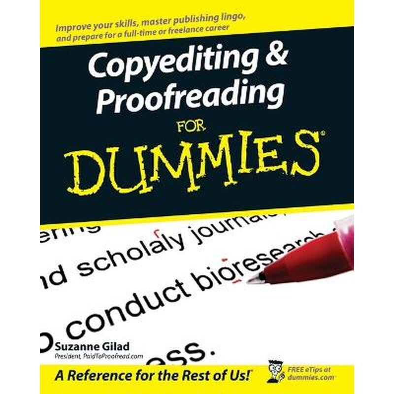 Copyediting and Proofreading For Dummies