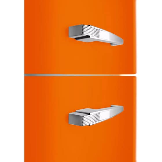 SMEG FAB32ROR6 332 Lt Total No Frost Πορτοκαλί Ψυγειοκαταψύκτης image 3
