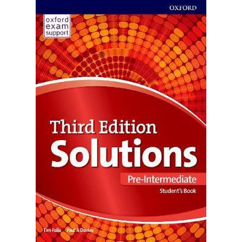 Solutions: Pre-Intermediate: Students Book and Online Practice Pack