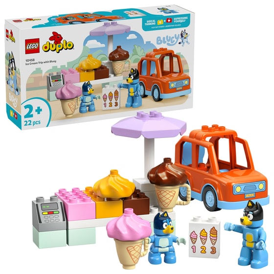 LEGO® DUPLO® Bluey Ice Cream Trip with Bluey (10458) image 1
