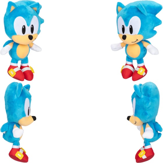 Λούτρινο JAKKS PACIFIC Sonic The Hedgehog Wave 6 σε 4 Σχέδια (22cm)  - Τυχαία Επιλογή Σχεδίου image 6