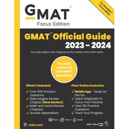 GMAT Official Guide 2023-2024, Focus Edition