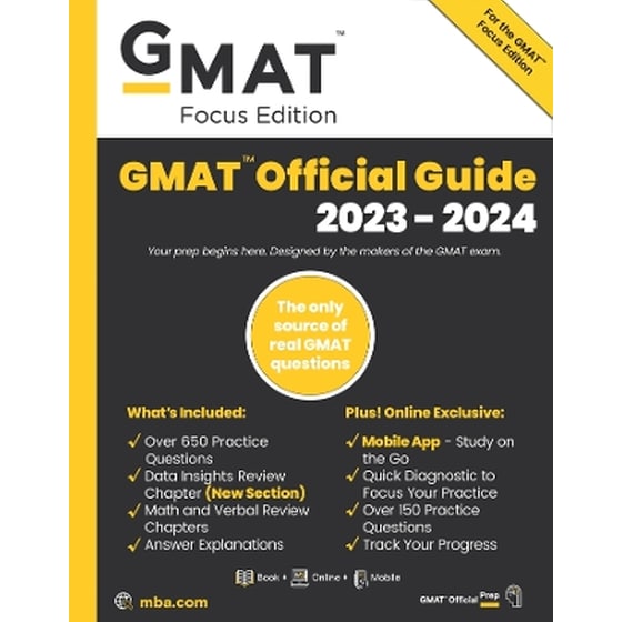 GMAT Official Guide 2023-2024, Focus Edition image 0