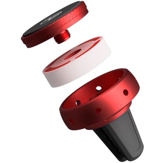 Βάση Στήριξης Tellur Freshdot Car Phone Holder Magnetic & Αρωματικό Αυτοκινήτου - Κόκκινο/Bubble Gum image 1
