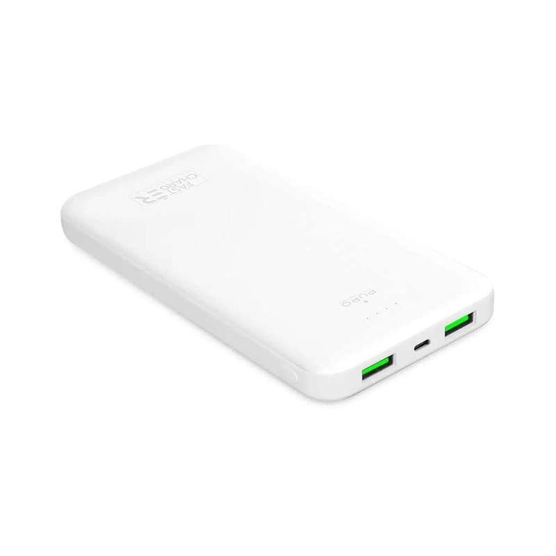 PURO Powebank Puro Fast Charger 10.000mAh - Λευκό