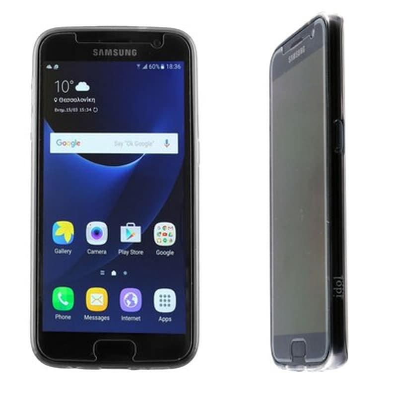 Θήκη Samsung Galaxy S7 - Idol 1991 Ultra Thin TPU - Διάφανο Γκρι IDOL 1991