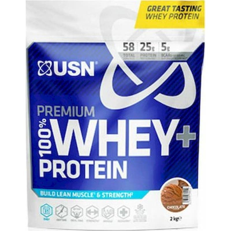 USN Πρωτεΐνη USN 100% Premium Whey Σοκολάτα - 2kg