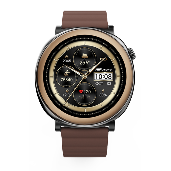 Smartwatch HiFuture Aurora 46mm - Brown image 0