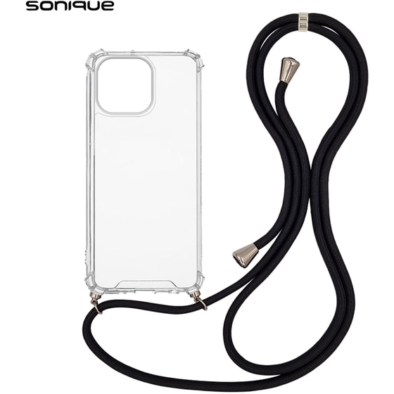 Θήκη Apple iPhone 14 Pro Max - Sonique Armor Clear - Μαύρο image 0