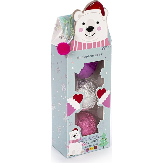 Tri-Coastal Design Σετ Άλατα Μπάνιου Polar Bear Xmas - 3 Τμχ image 3