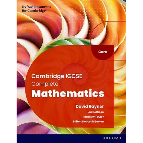 Cambridge IGCSE Complete Mathematics Core: Student Book Sixth Edition image 0
