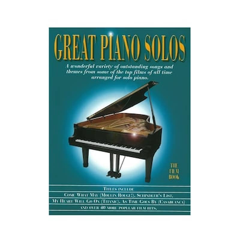 Hal Leonard Great Piano Solos - The Film Book Βιβλίο Για Πιάνο
