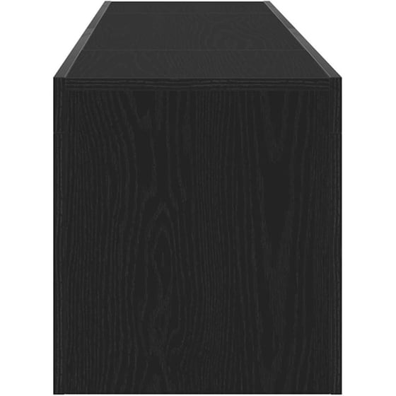 Έπιπλο Τηλεόρασης VidaXL με LED 120 x 35 x 40 cm - Μαύρη Οξιά image 7