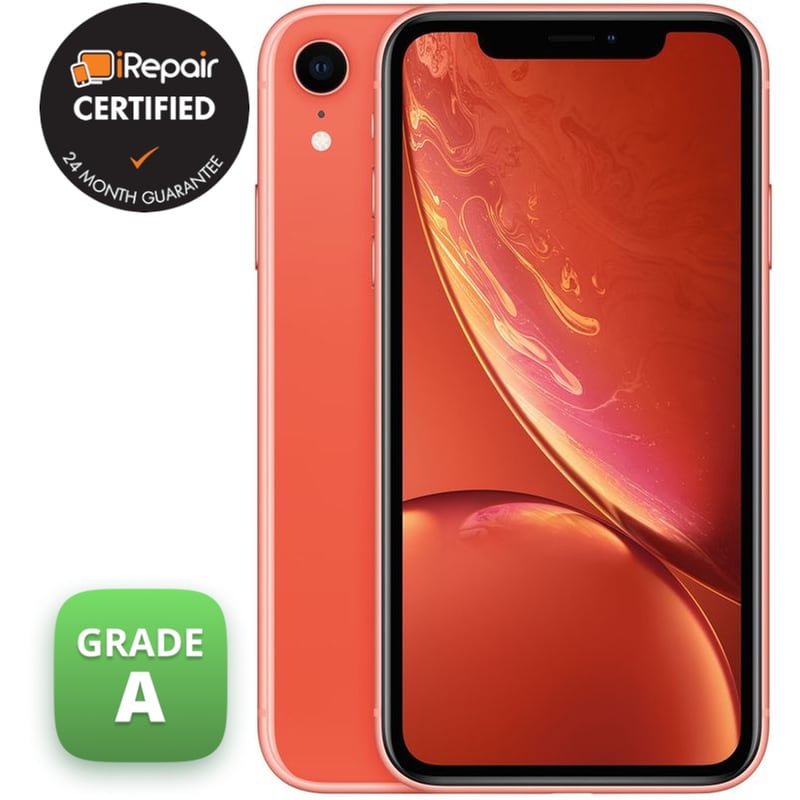 APPLE Certified μεταχειρισμένο Apple iPhone XR 64GB Coral