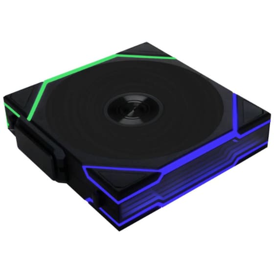 Case Fan Lian-Li Uni Fan TL LCD Wireless Reverse 120 120mm RGB - Μαύρο image 1