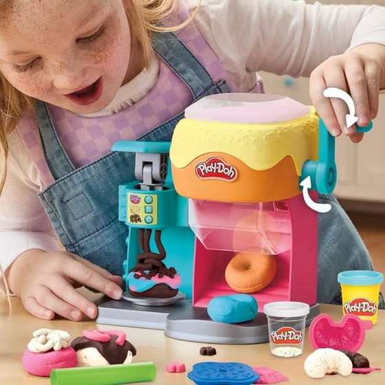 Hasbro Play-Doh Donut Drop Shop Playset (G2308) image 7