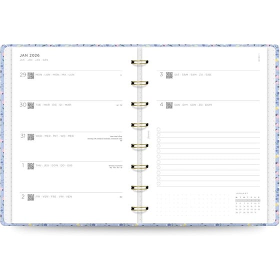 Ημερολόγιο Εβδομαδιαίο Filofax 2026 A5 Meadow σε 2 Σελ.. image 1