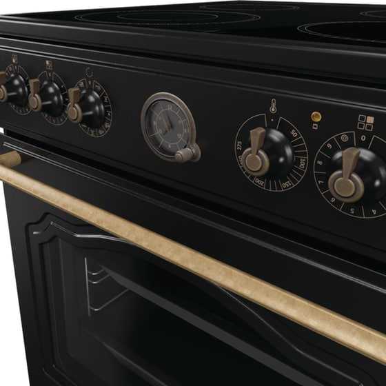 Ηλεκτρική Κουζίνα Κεραμική GORENJE GECS6B70CLB 71 lt Μαύρο image 4