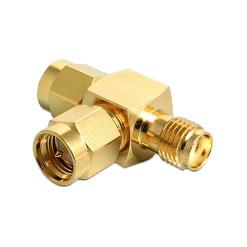 Αντάπτορας Δικτύου Delock Sma - 2x Sma Bu-st T-stuck