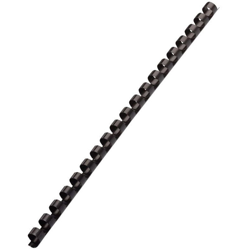 Σπιράλ Πλαστικό Opus 6ΜΜ 100Τ - Μαύρο